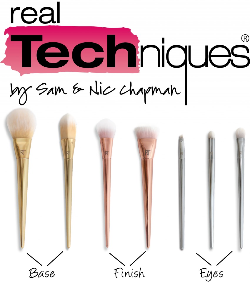 shit Vaak gesproken heden Real Techniques Bold Metals Makeup Brush Collection (100, 101, 200, 201,  202, 300, 301) – Review | Tried and Tested Blog