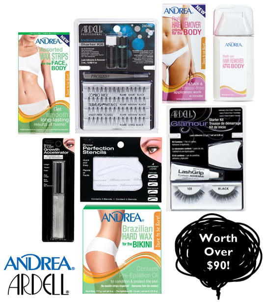 andrea hair removal ardell lashes tried and tested blog giveaway
